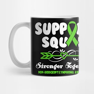 Non-Hodgkin's Lymphoma Gastroparesis Awareness Support Squad Stronger Together - In This Family We Fight Together T-Shirt Mug